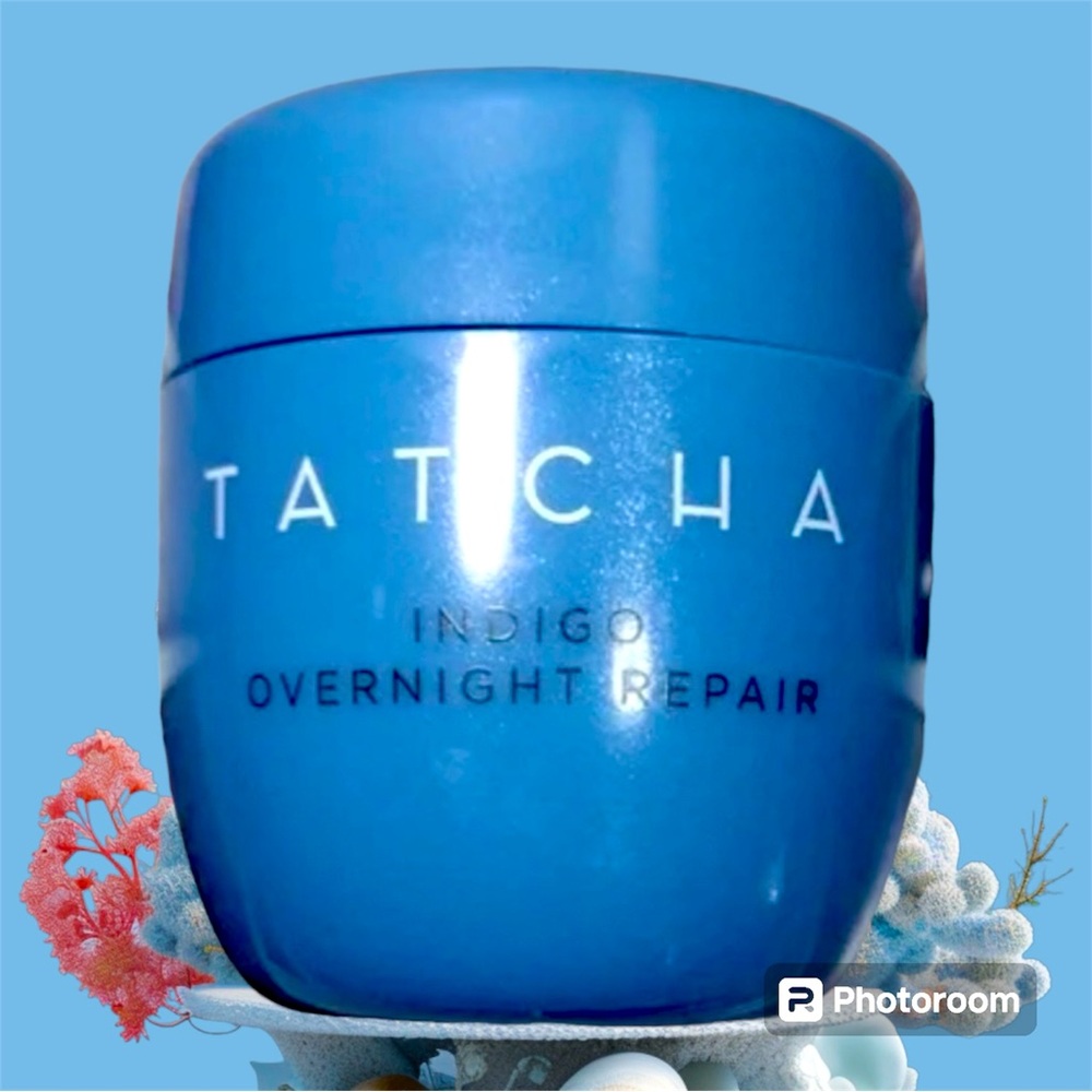 Tatcha INDIGO OVERNIGHT REPAIR moisturizer MINI 10 ml 0.34 …